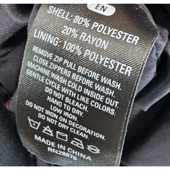 T Mobile Jacket Size 4X Black Pink Bomber Full Zip Varsity Employee Merch - Picture 8 of 10